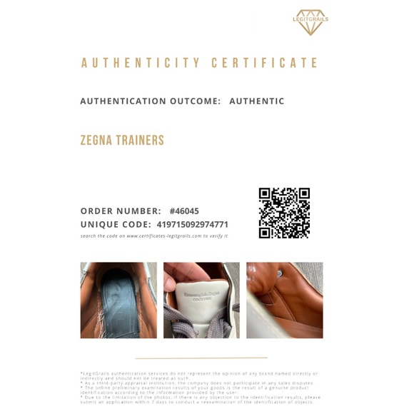 Ermenegildo Zegna Tiziano Leather Low Top White Sneakers | 11 - Picture 16 of 16